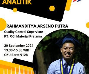 Seri Kuliah Tamu KI4023 Keprofesian Kimia Analitik #1